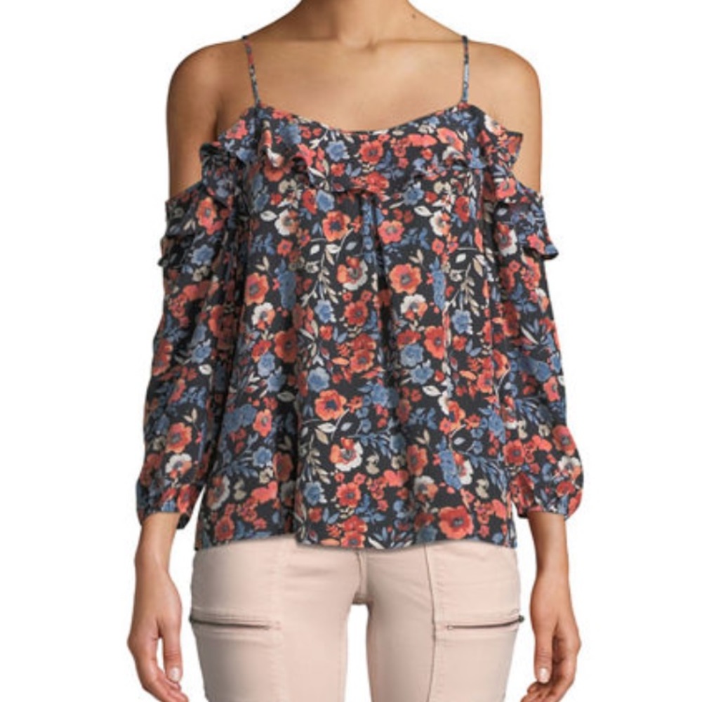 Joie Birtha Cold Shoulder Top